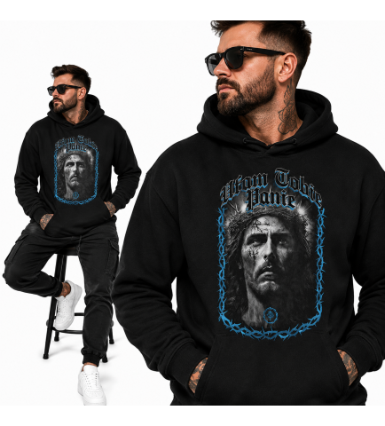Bluza Chrześcijańska z kapturem Ufam Tobie Panie
